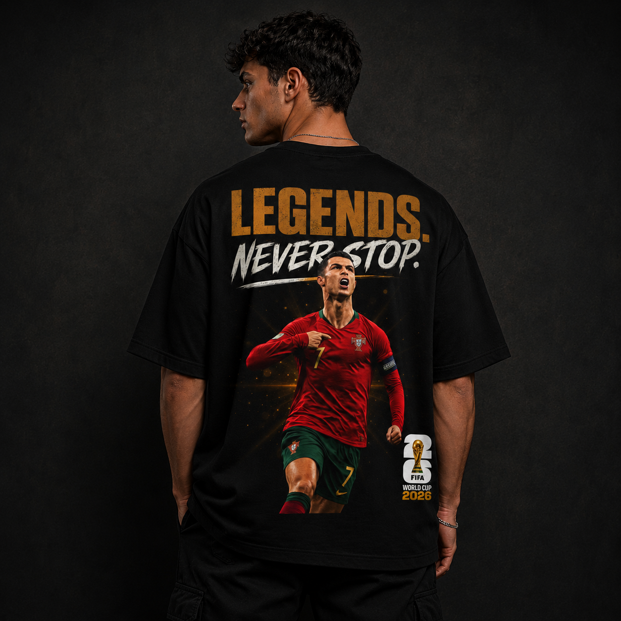 CR7 Legacy Oversized Tee