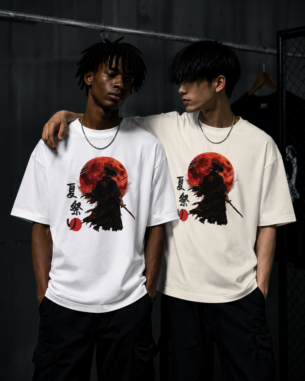 Blood Moon Samurai™ Oversized Tee